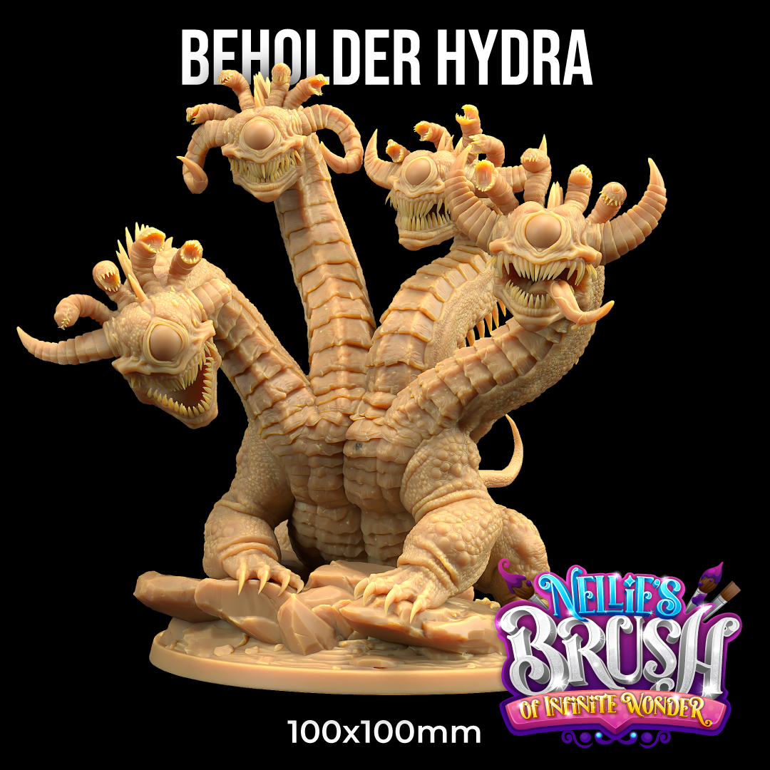 Beholder Hydra | PRESUPPORTED | Nellie’s Brush of Infinite Wonder